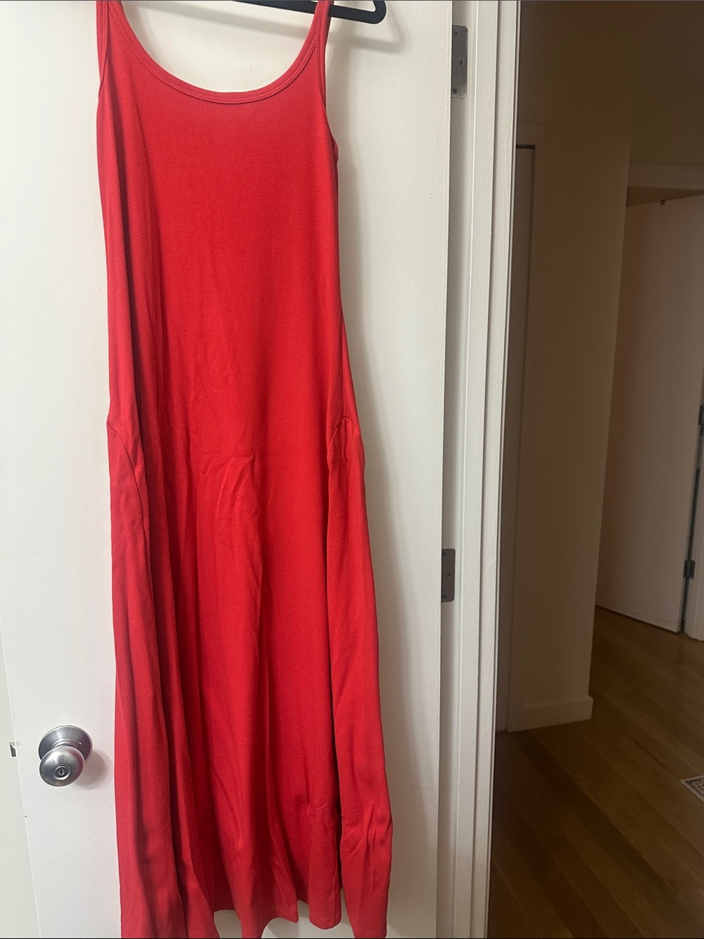 Old Navy Red Maxi Tank Dress
